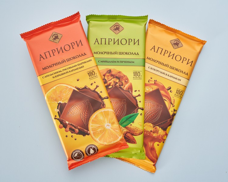 Шоколад априори ассорти 240г