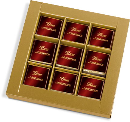 Шоколадный набор "Девятница" 103г (Идеал) Шоколадный набор "Девятница" 103г (Идеал)