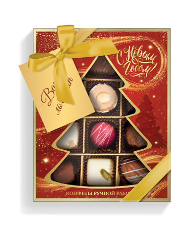 Ассорти конфет ручной работы, 12 шт Ассорти конфет ручной работы, 12 шт