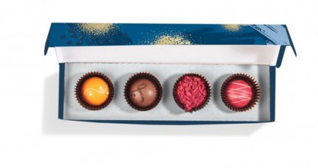 Конфеты ручной работы (4шт) в футляре Конфеты ручной работы (4шт) в футляре