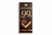 Горький шоколад "Априори" 99% какао, 72гр.