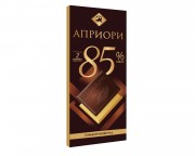 Горький шоколад "Априори" 85% какао, 72гр